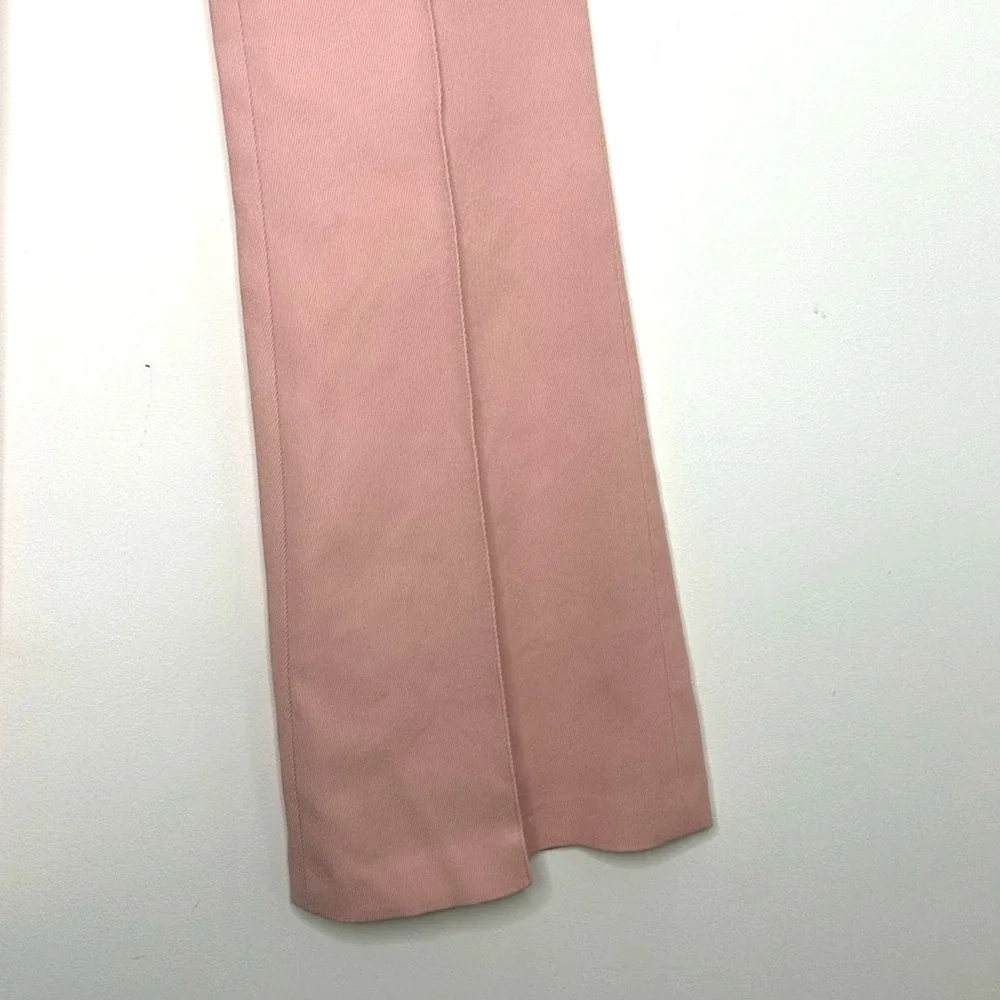 LoveShackFancy Women's Costella Pants Size 0, Color Pale Rose NWT $495 flawed - Picture 10 of 13